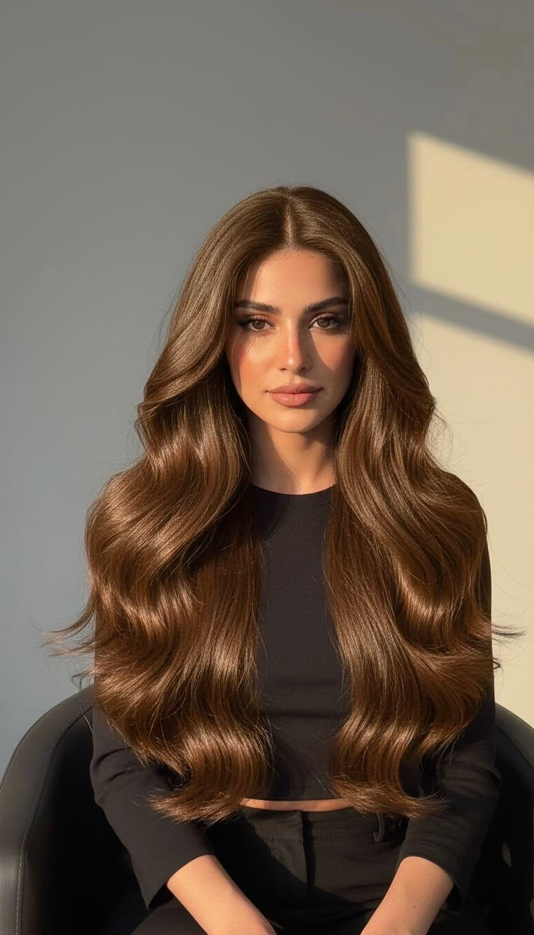 Keratin U-Tip Bonds — #4 Chocolate Brown