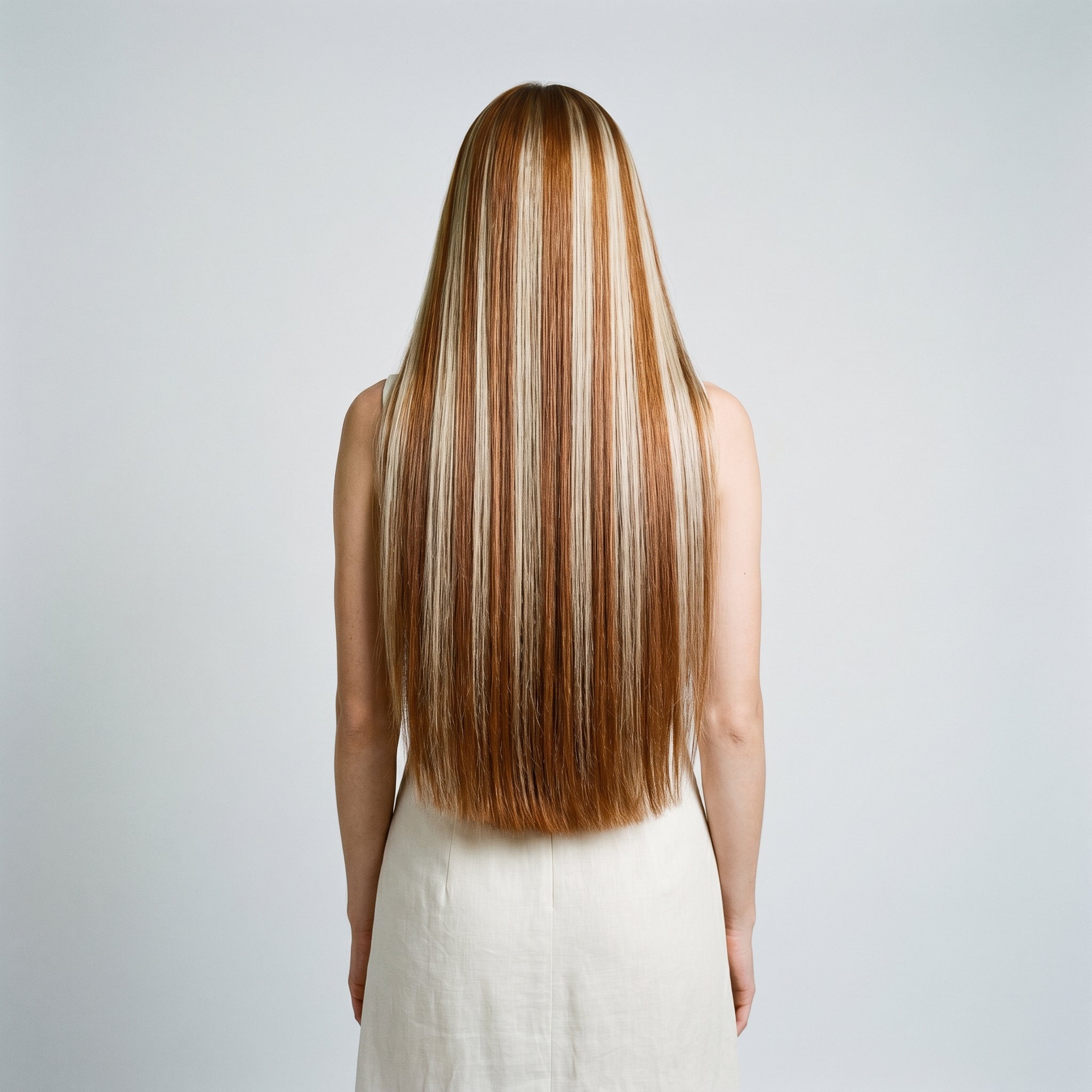 Tape-In straight backshot - #P8/60