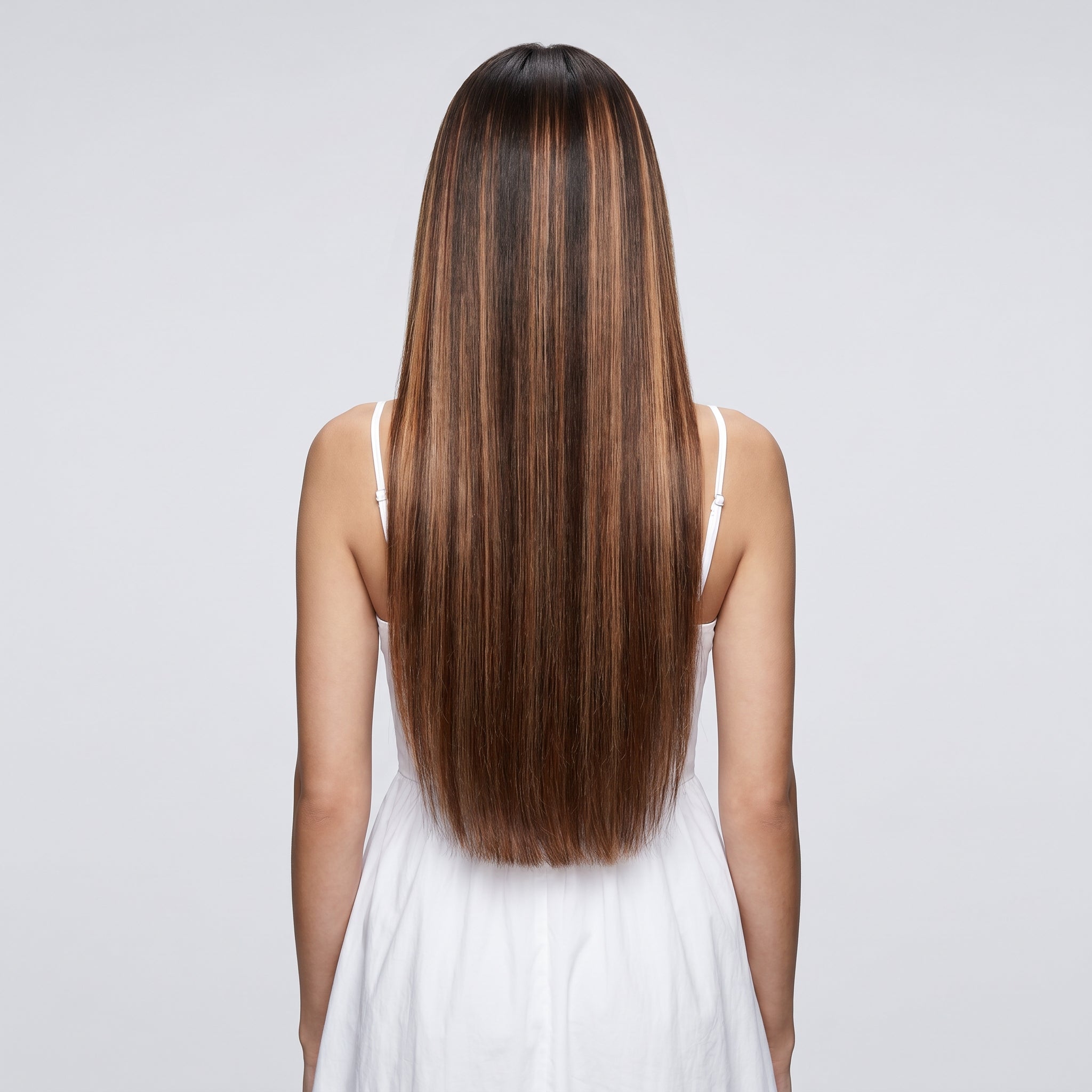 Clip-In straight backshot - #T2-P4/27
