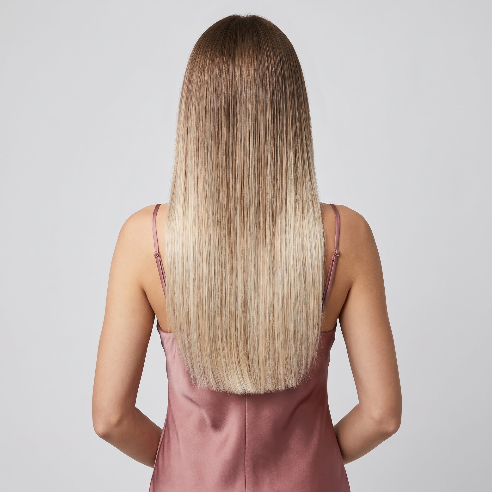 Clip-In straight backshot - #T4-60