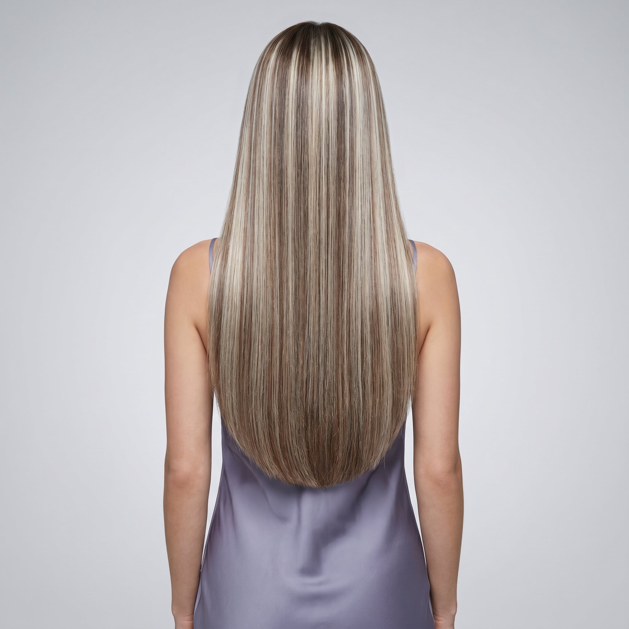 Clip-In straight backshot - #T4-P18/60