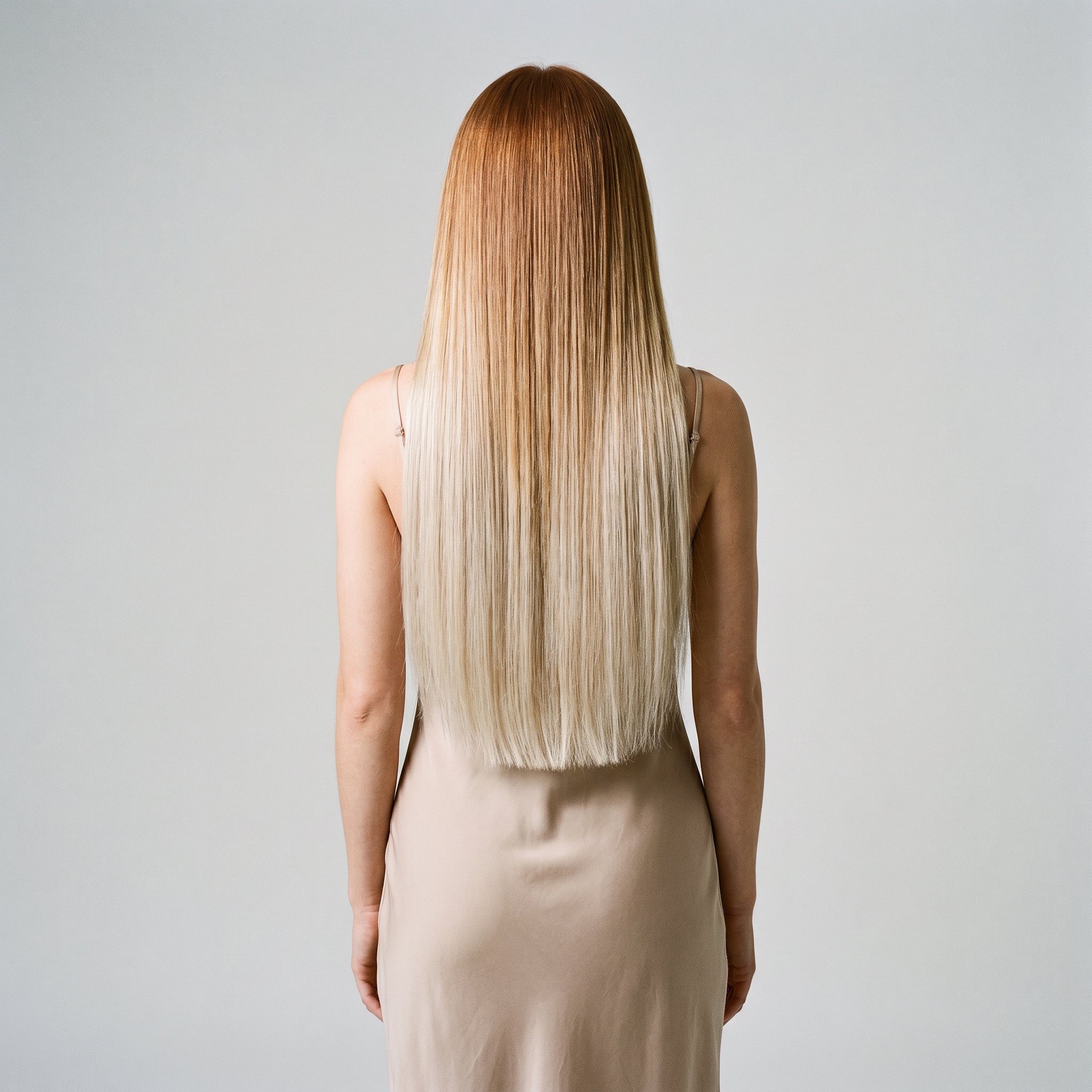 Tape-In straight backshot - #T8-60