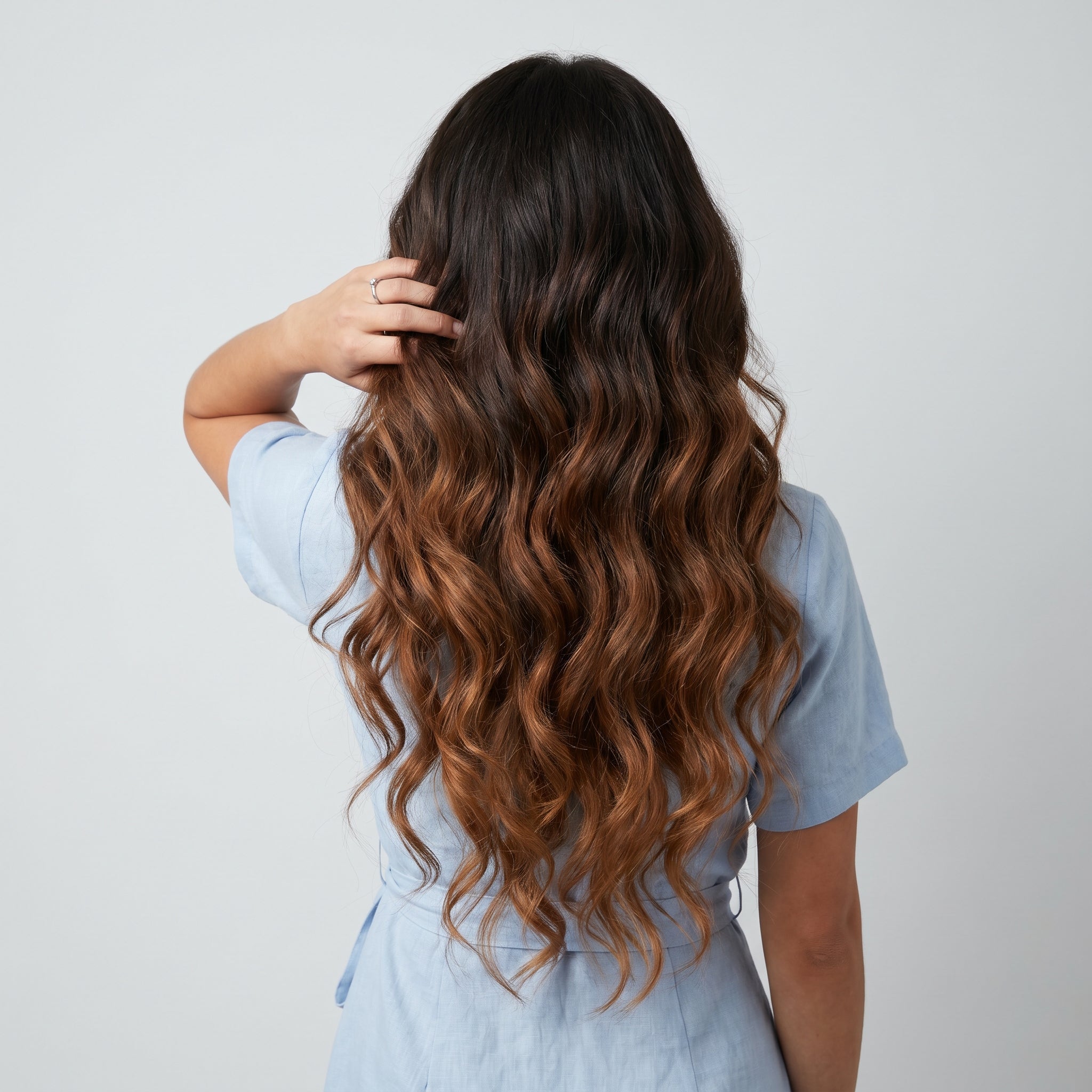 Keratin waves backshot - #T2-8