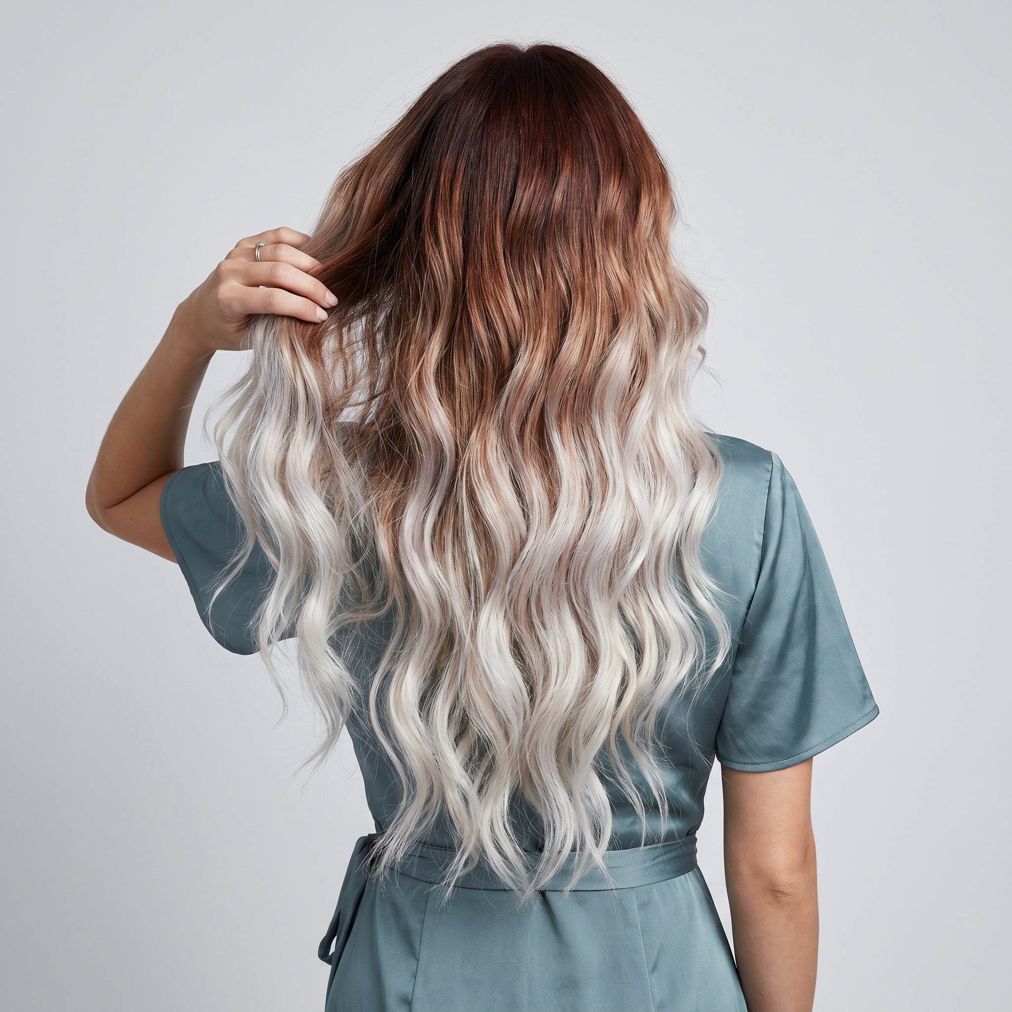 Keratin waves backshot - #T7-M60/Ice