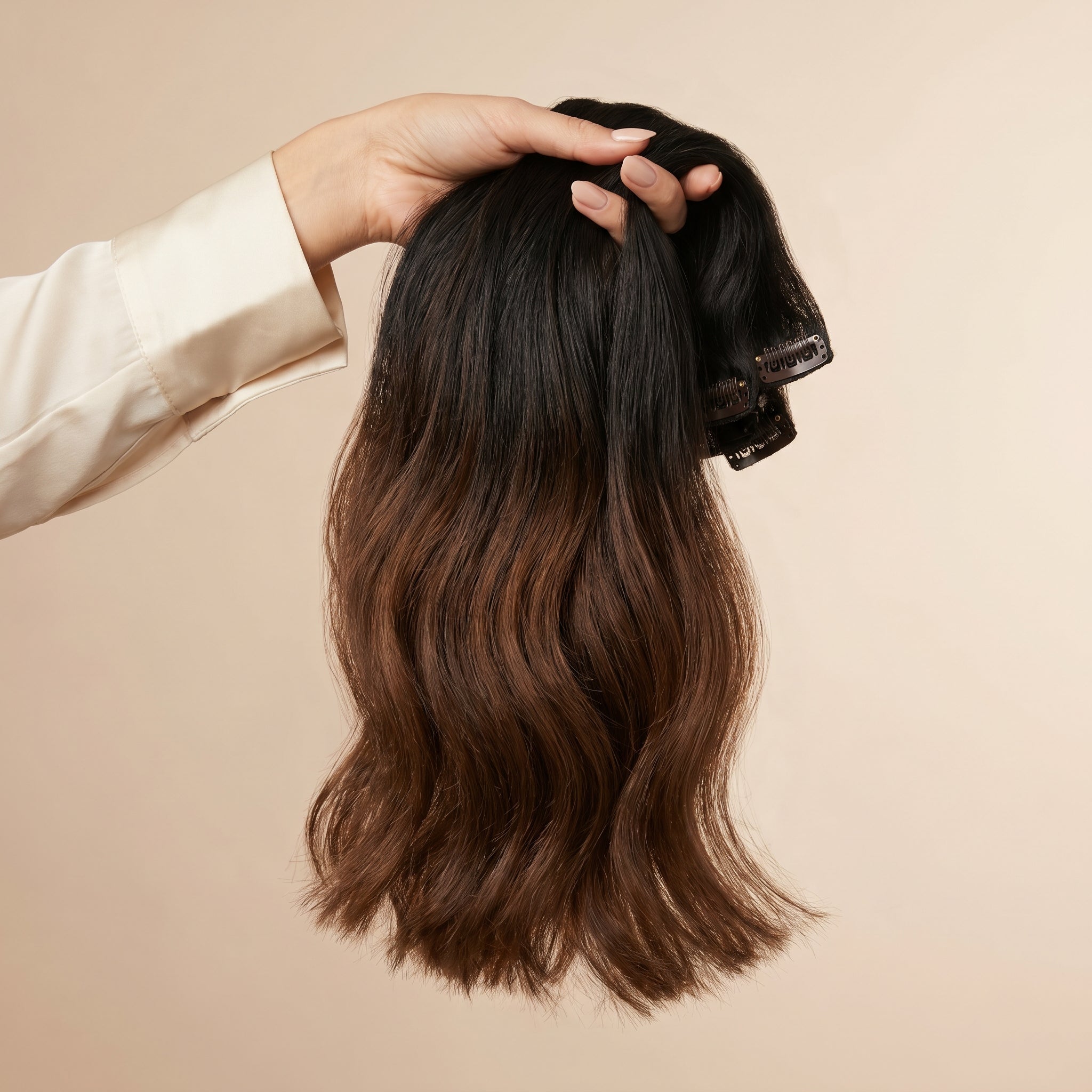 Clip-In Extensions #T1B-6 - Handheld