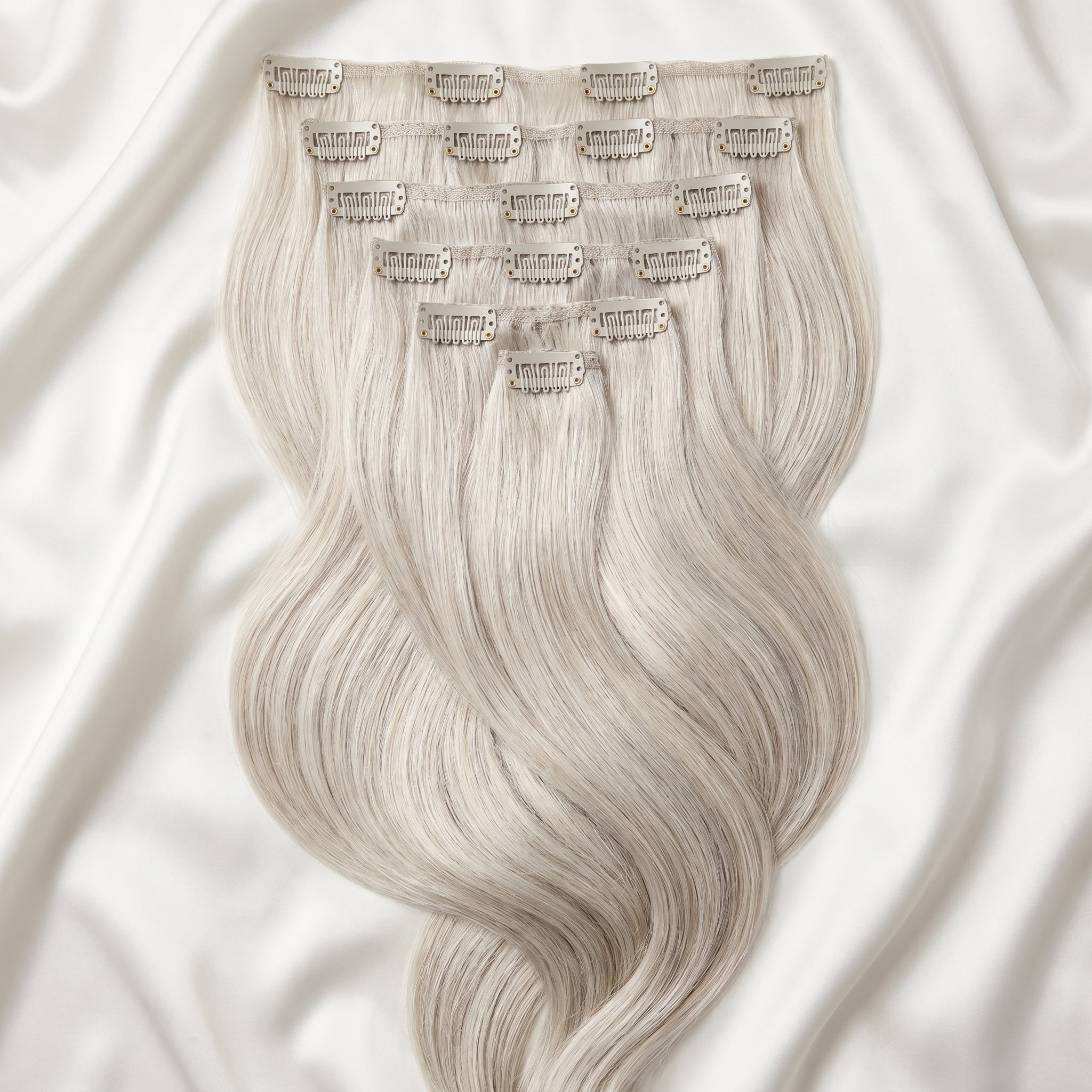 Clip-In Extensions #M60/Ice - Product Set
