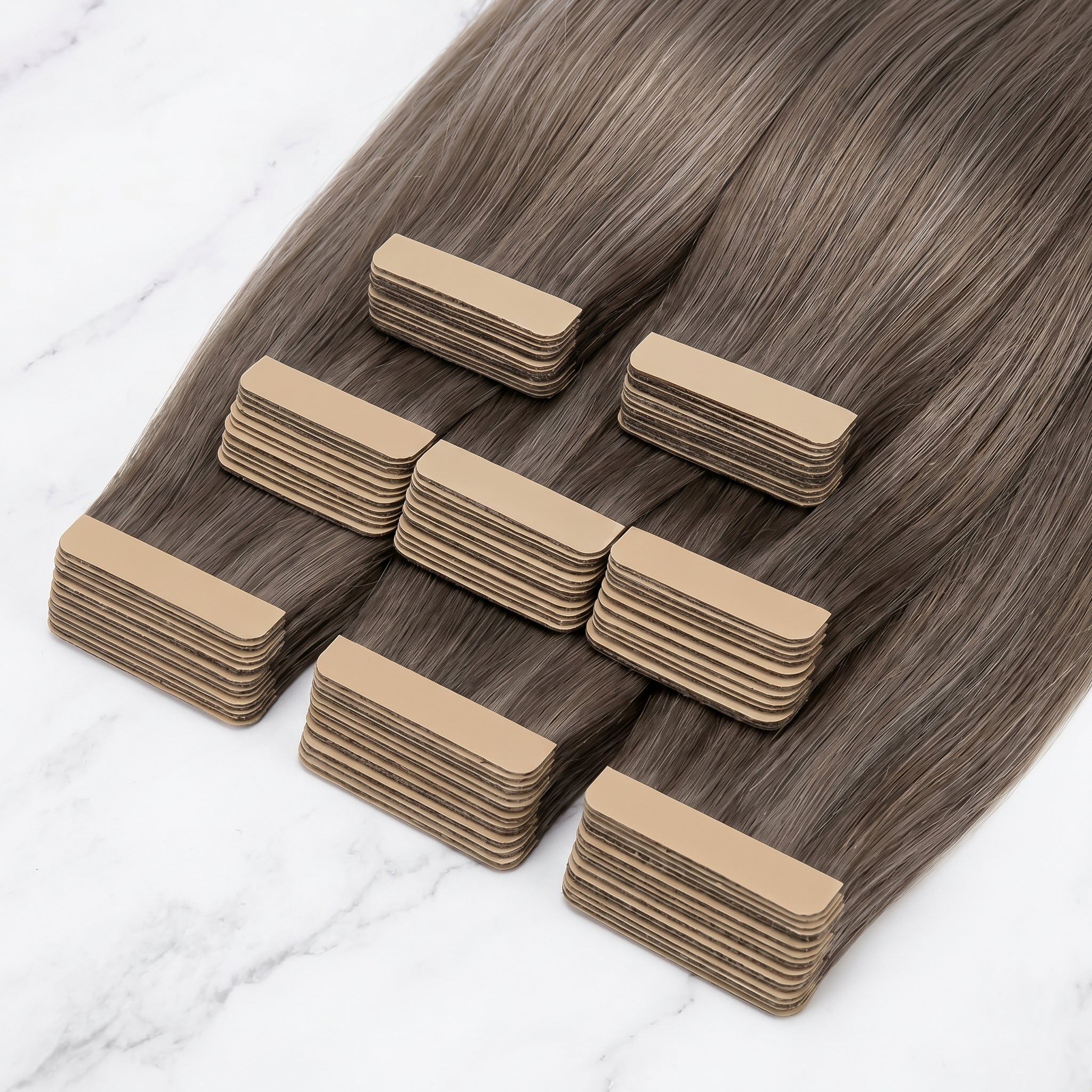 Tape-In Extensions — #18B Cool Ash Blonde