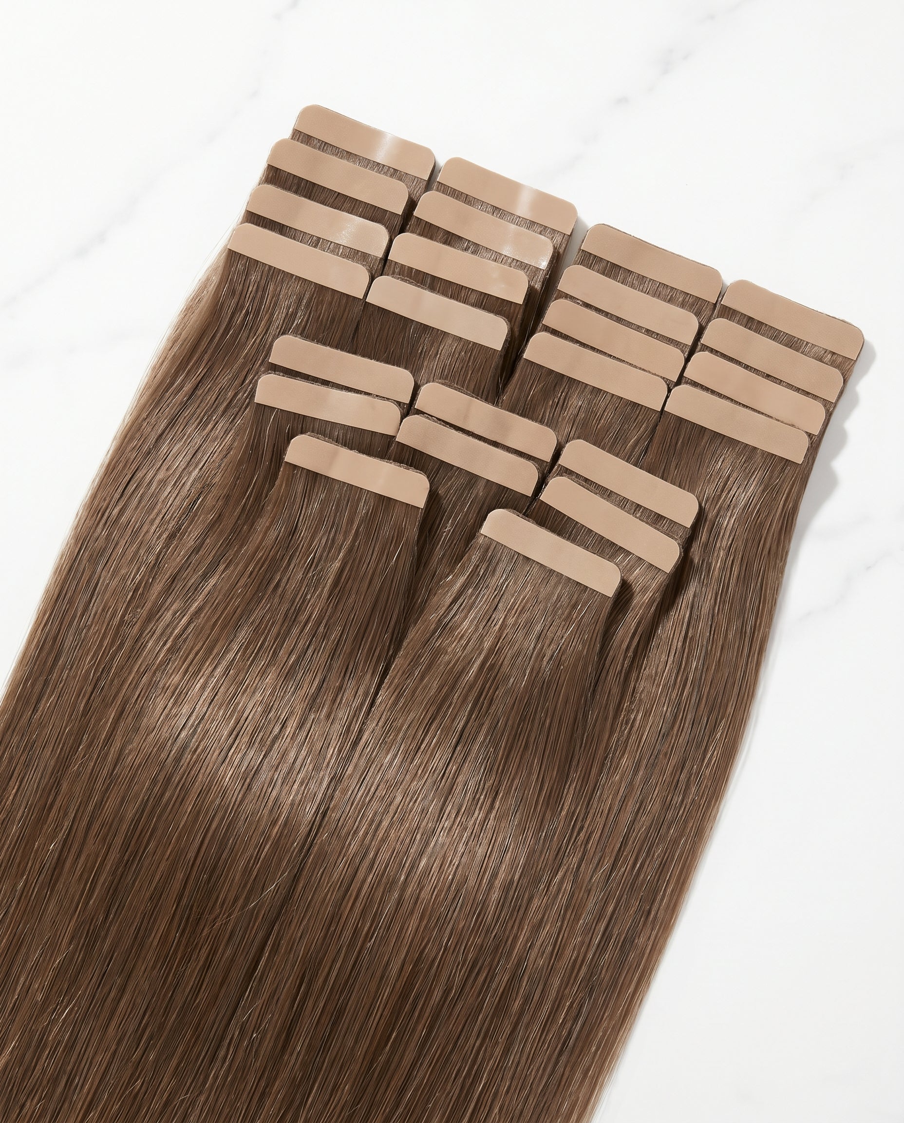 Tape-In Extensions — #19A Smoky Ash Blonde