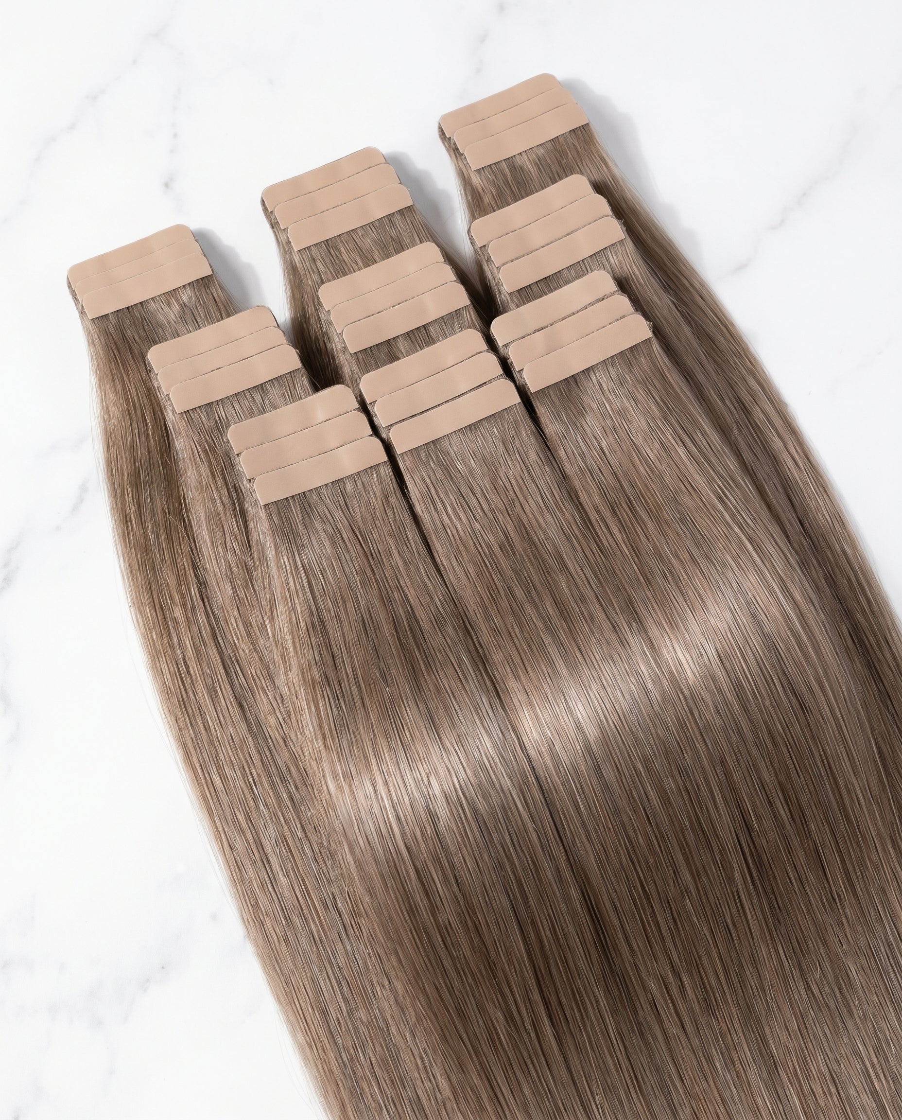 Tape-In Extensions — #19 Dark Ash Blonde