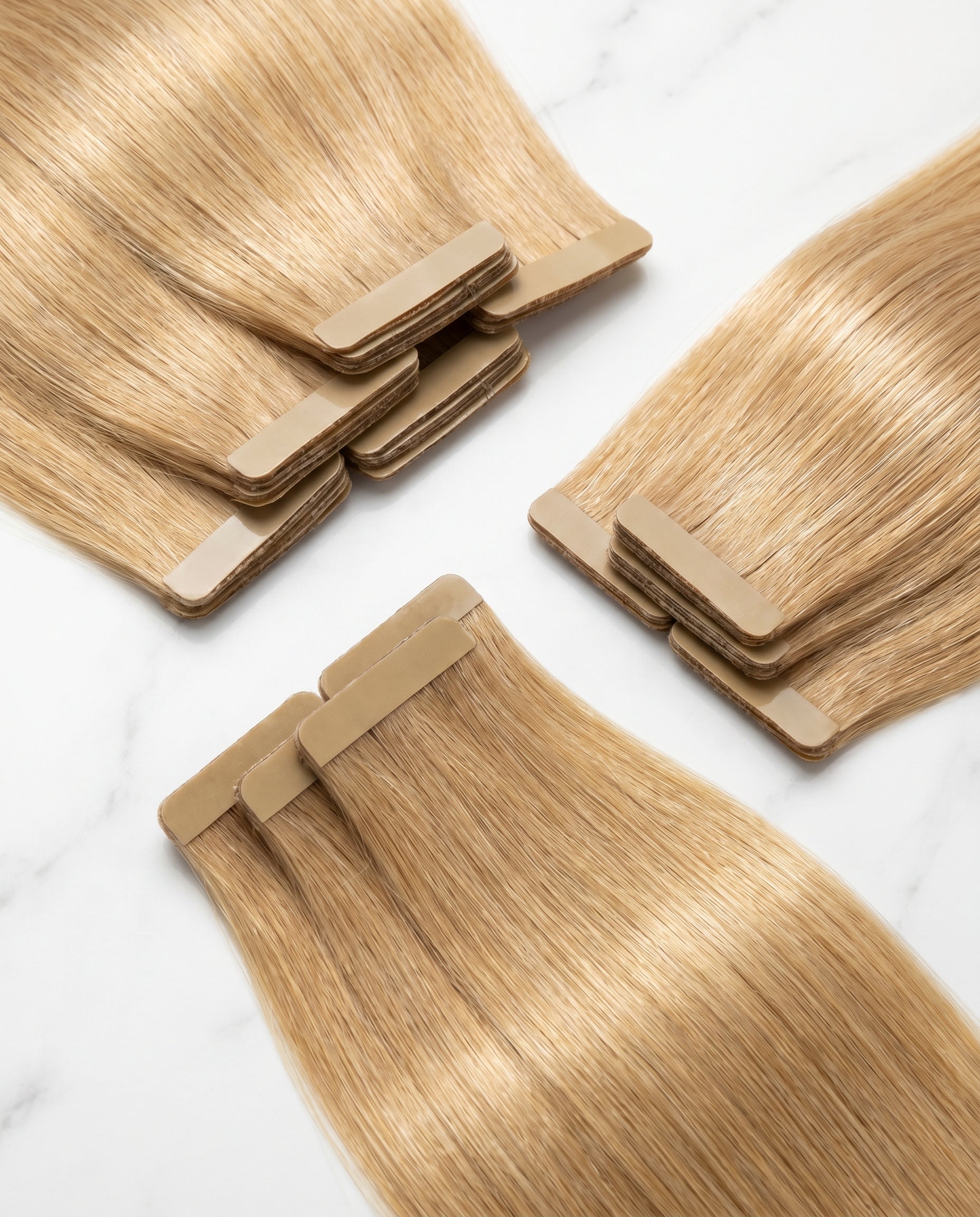 Tape-In Extensions — #24 Golden Blonde