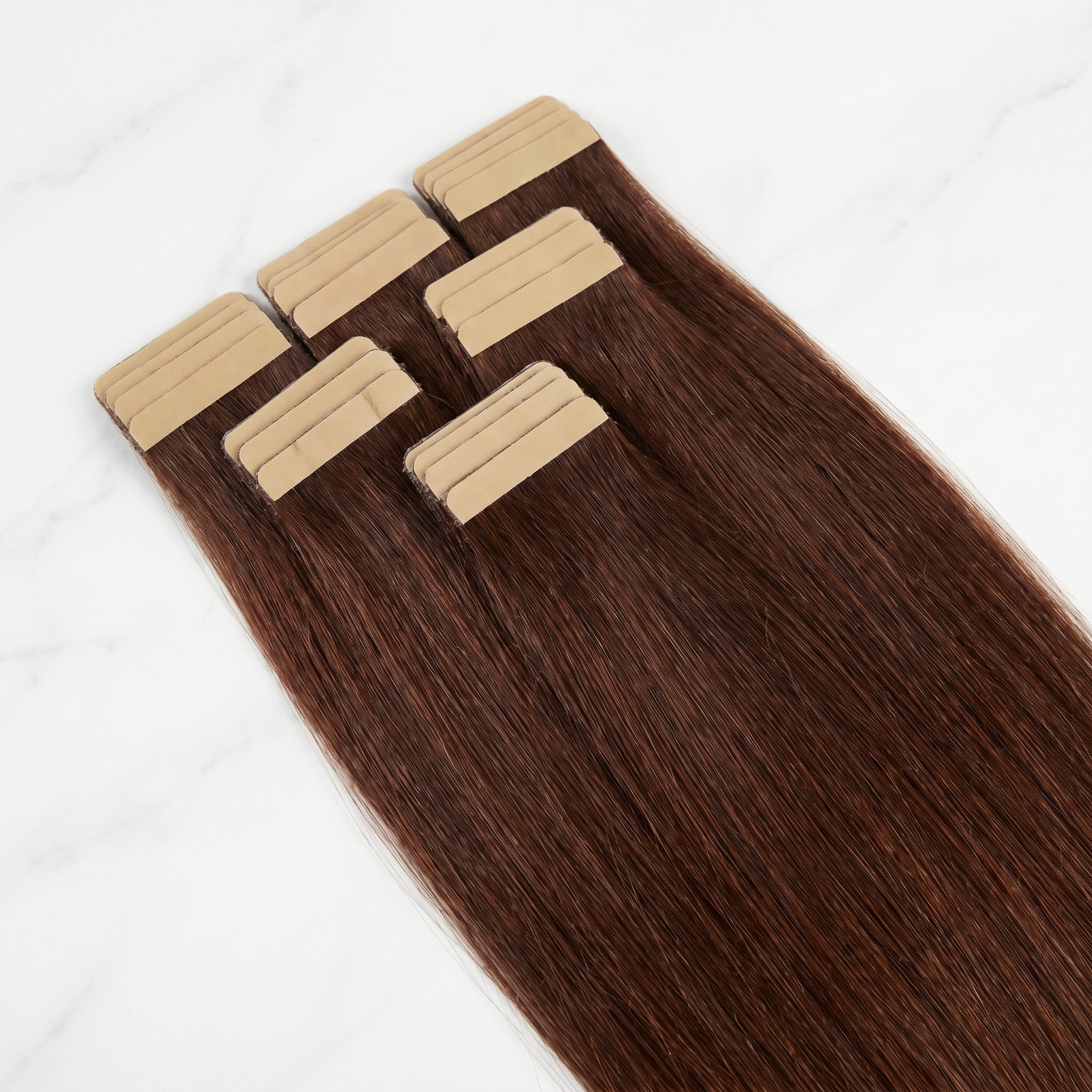 Tape-In Extensions — #4B Cool Brown