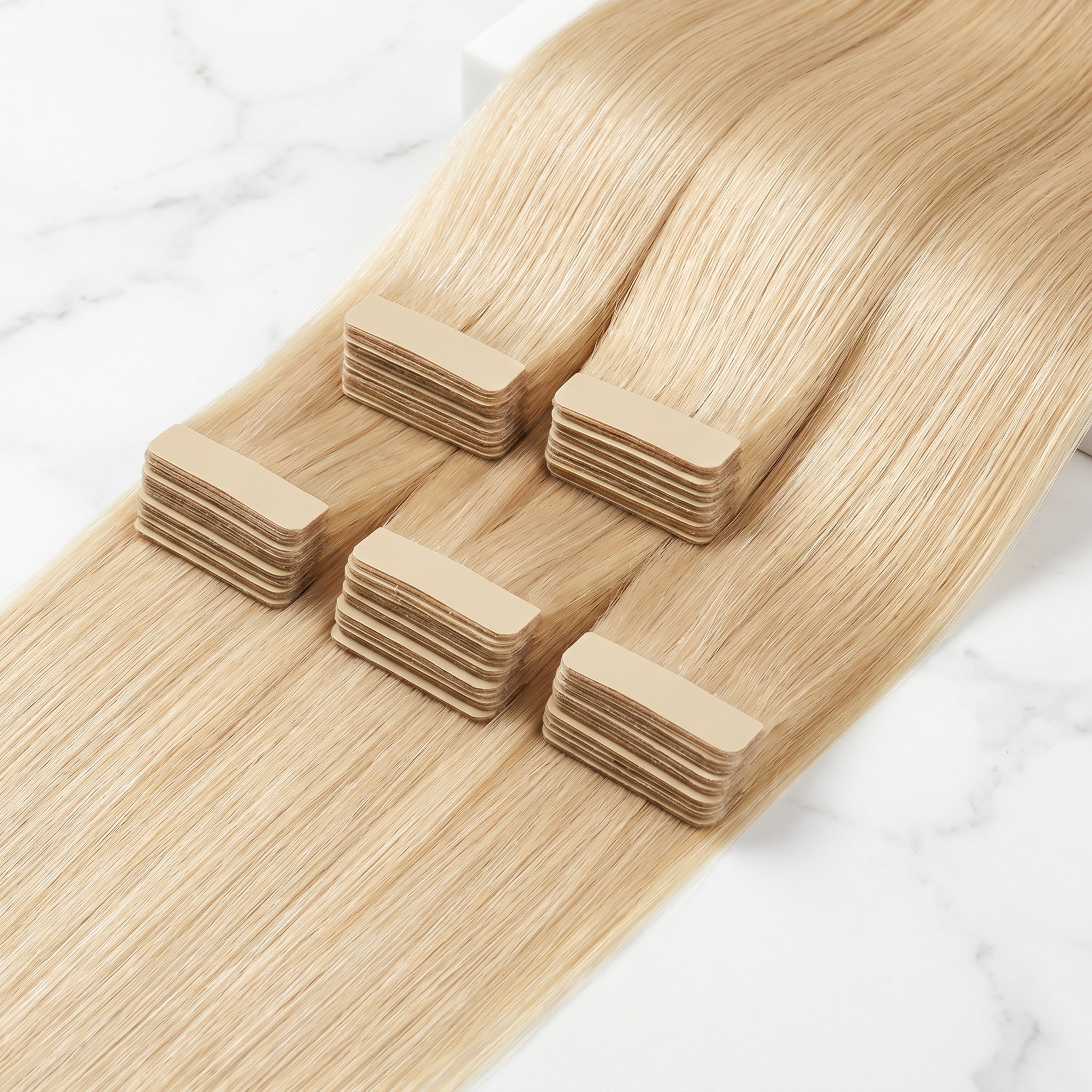 Tape-In Extensions — #613 Beach Blonde